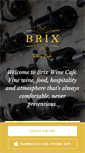 Mobile Screenshot of brixwinecafe.com